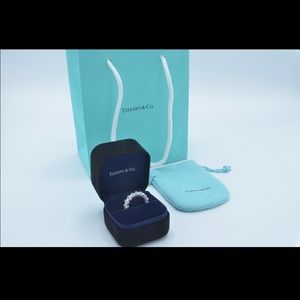 Authentic Tiffany & Co Victoria Alternating Ring